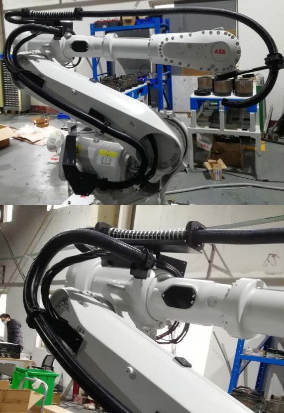 ABB IRB 6700 Handling & machine tending dresspack application site