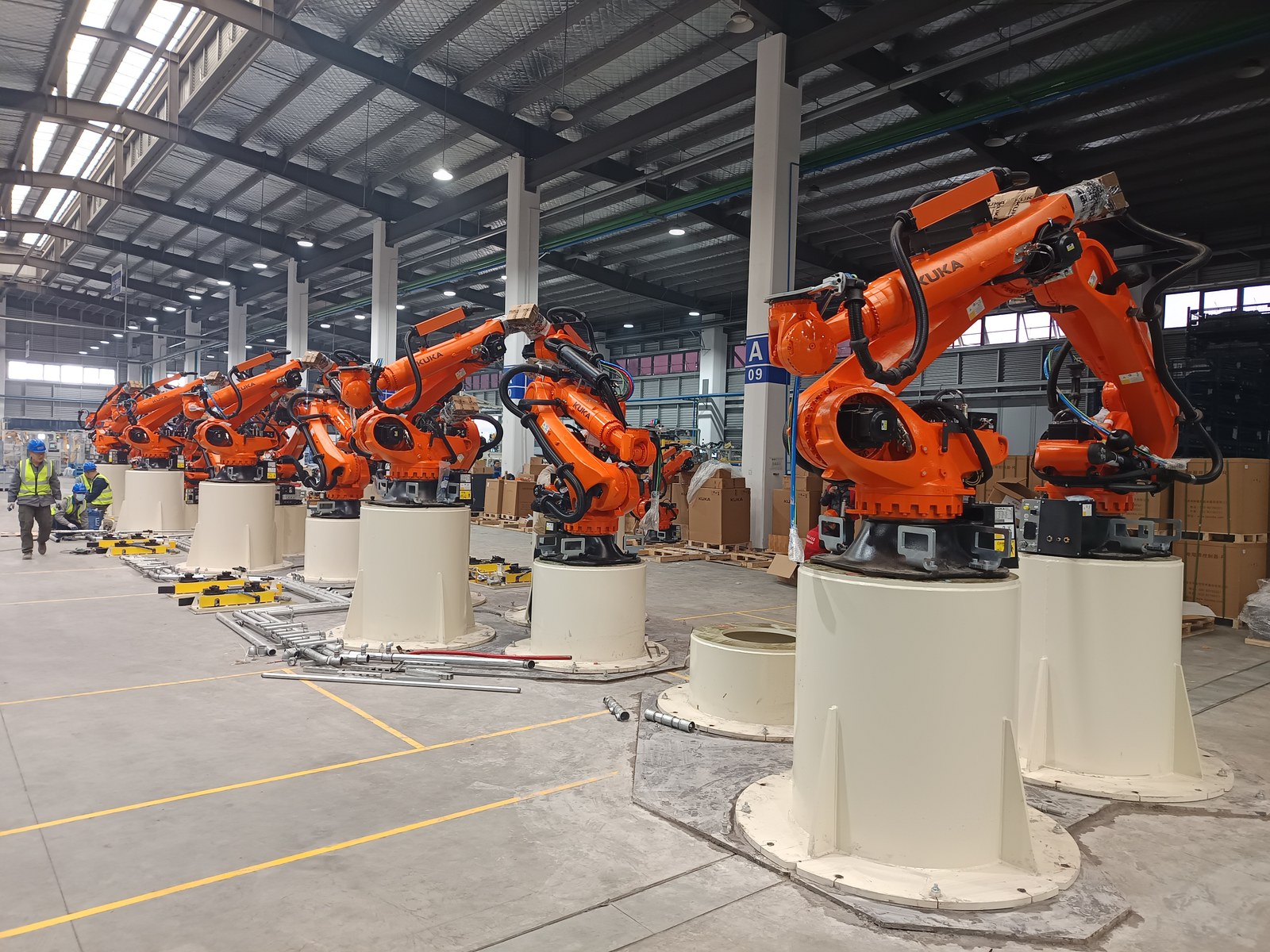 KUKA Inspection dresspack application site