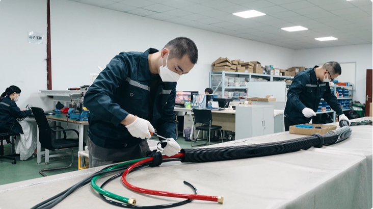 DASHENG TYSEM robotic dresspack factory in Wuhan